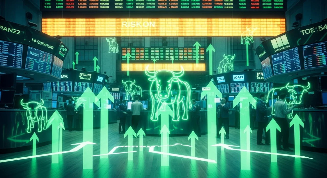 글로벌 금융 시장의 위험자산 선호(Risk-On) 강화